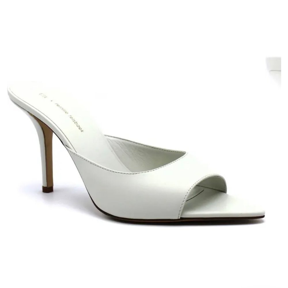 NEW Gia Borghini x Perni 04 open toe mules